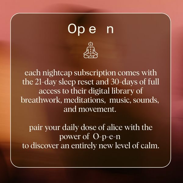 Alice Mushroom Chocolate | NightCap x Open for deep sleep - Image 5